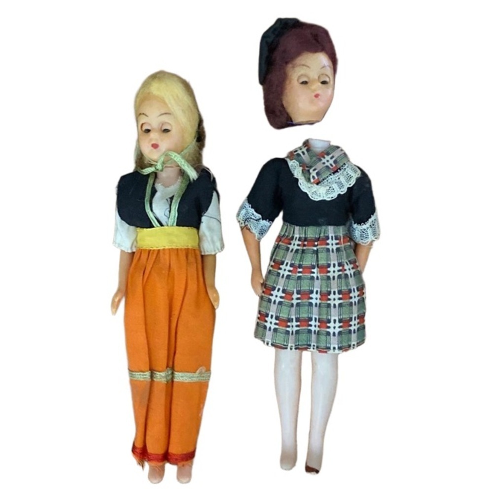 Vintage Souvenir Doll Set, Unbranded, Toys